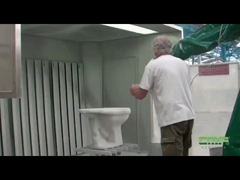 GR630-1900 con función de autoaprendizaje robots de pintura modelo CMA en el inodoro en la industria de la cerámica