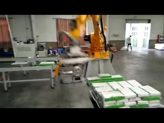 ER130-4-2800 robot de paletización de bolsas de arroz con 500-800 bolsas por hora con una pinza