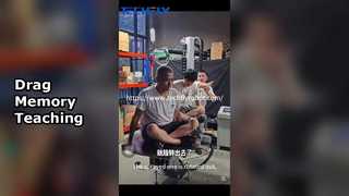 Video de referencia 3 para equipos de pulverización de enseñanza con memoria de arrastre automatizada no estándar