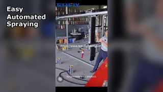 Vídeo de referencia 2 para equipos de pulverización de enseñanza con memoria de arrastre automatizada no estándar